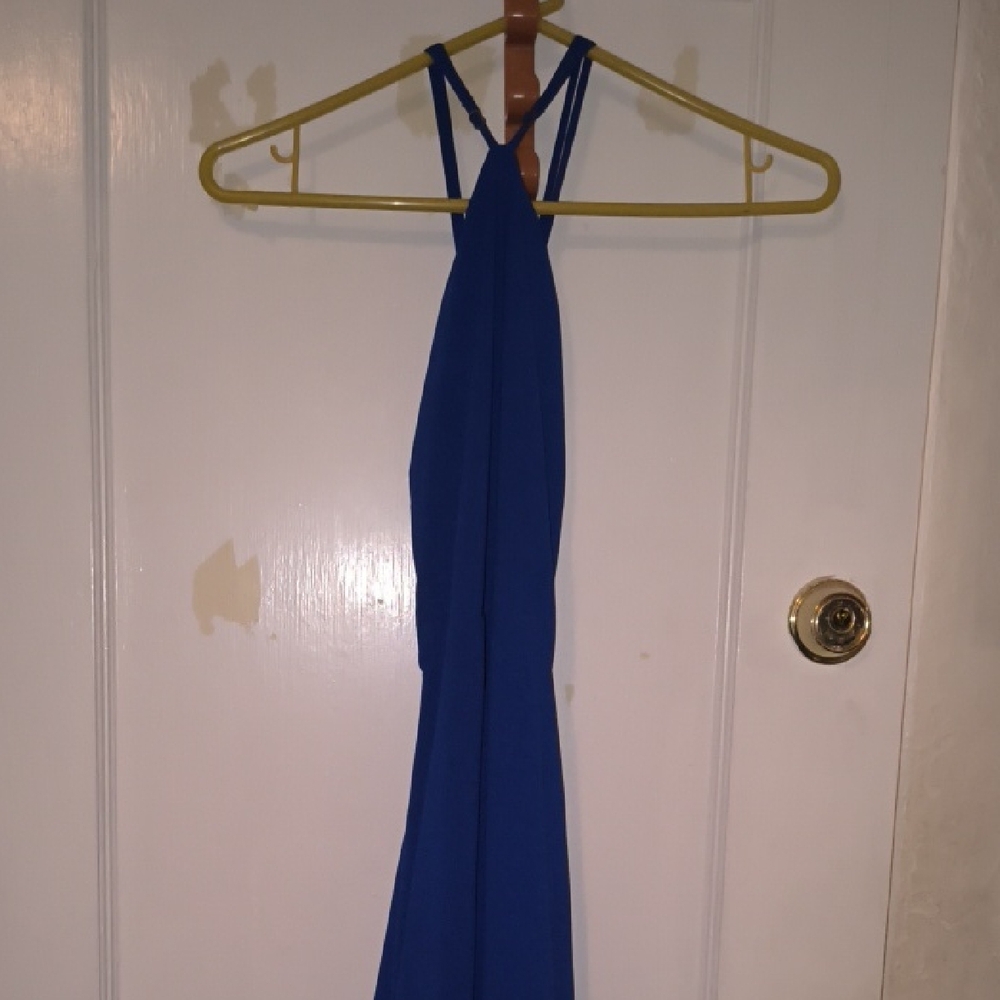 Lulu's | Royal Blue Backless Dress